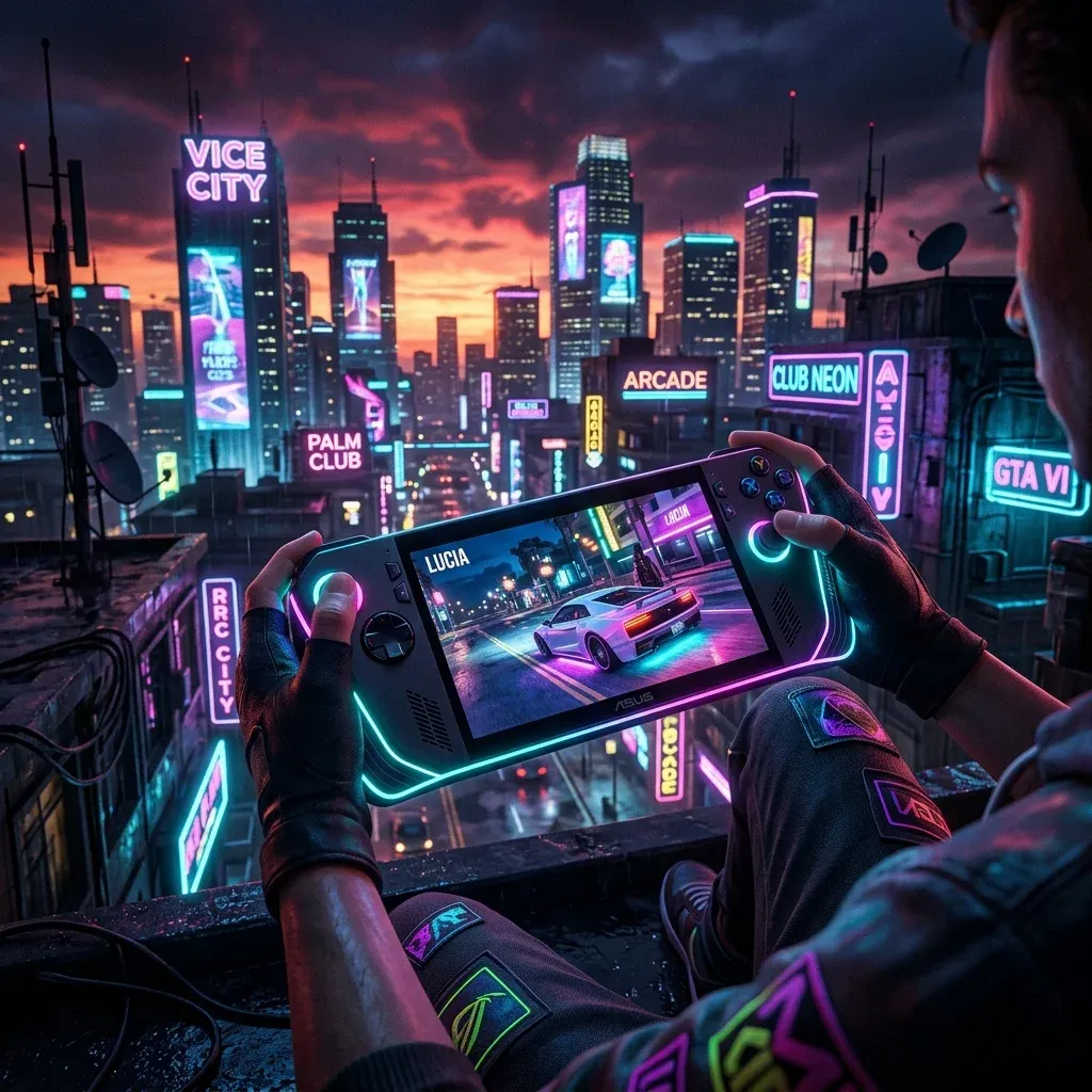 GTA 6 на портативной консоли ASUS ROG Ally