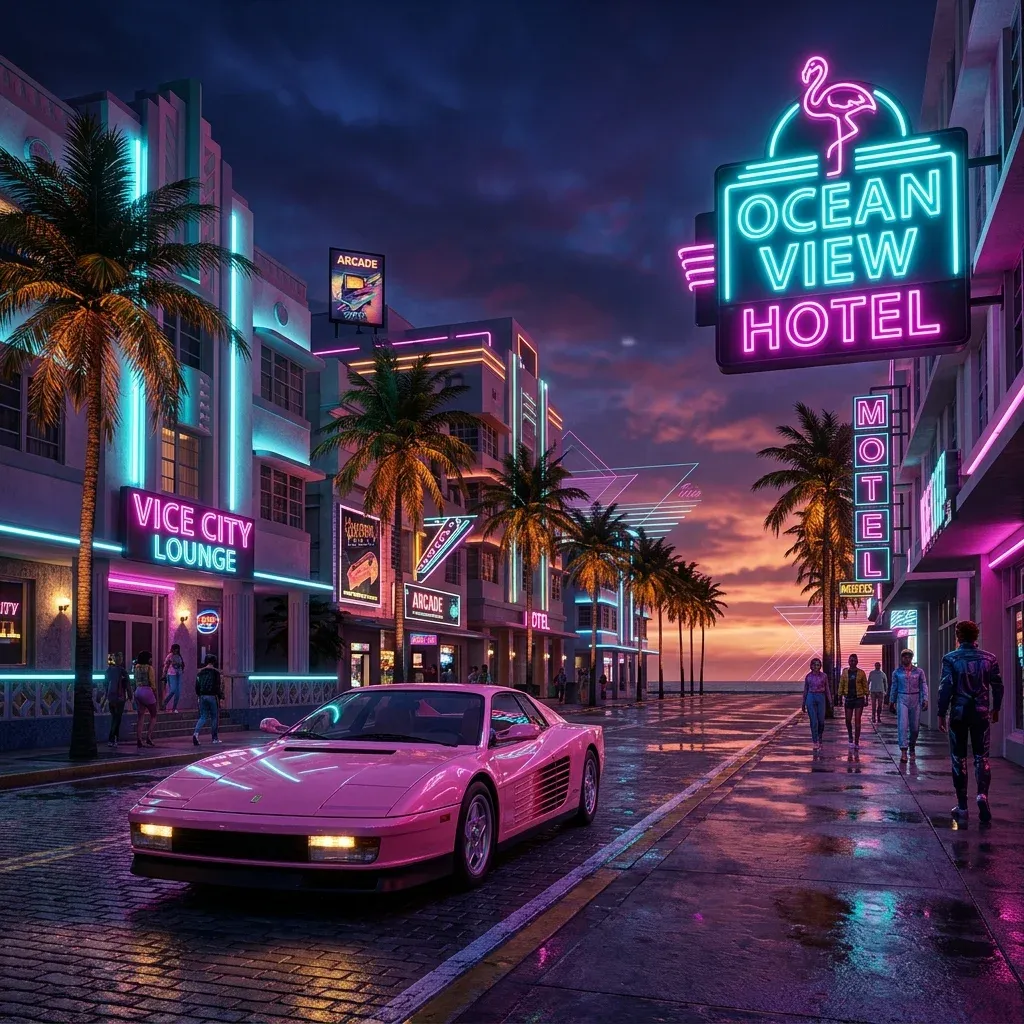 GTA Vice City — Томми Версетти в Вайс-Сити