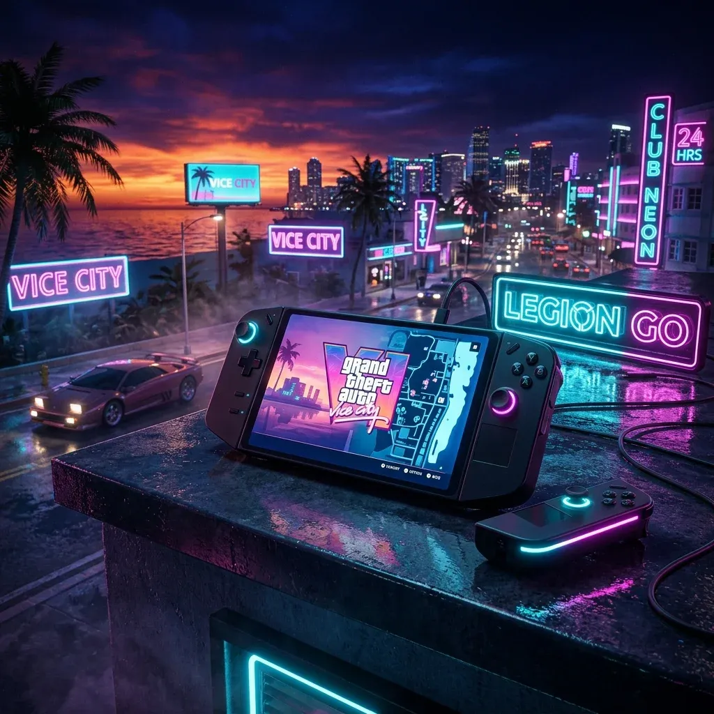 GTA 6 на Lenovo Legion Go — портативный гейминг
