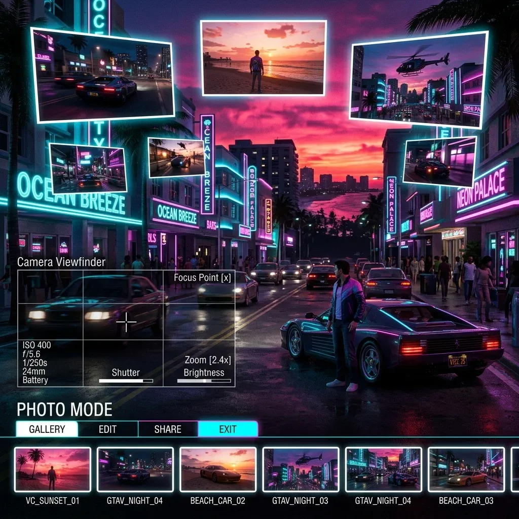 Скриншоты GTA 6 — графика нового поколения